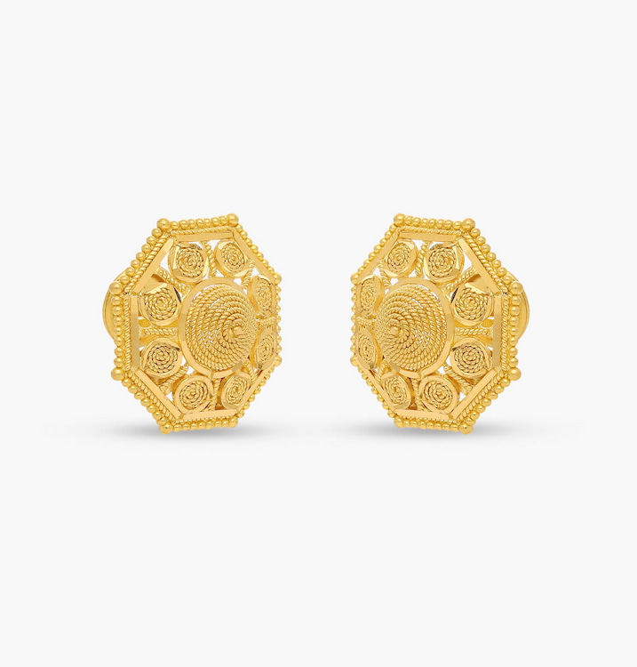 The Octa Shine Earrings